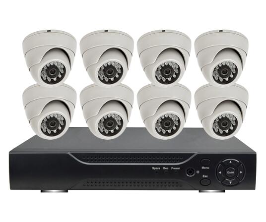 8 AHD cameras kit