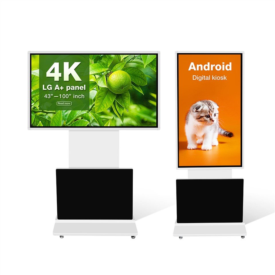 Advertising Display Rotatable Interactive Touch Screen