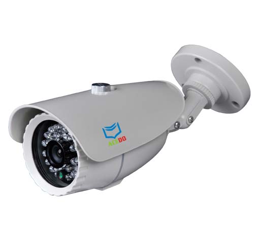 middium size cctv IR bullet camera housing with 3-axis bracket 