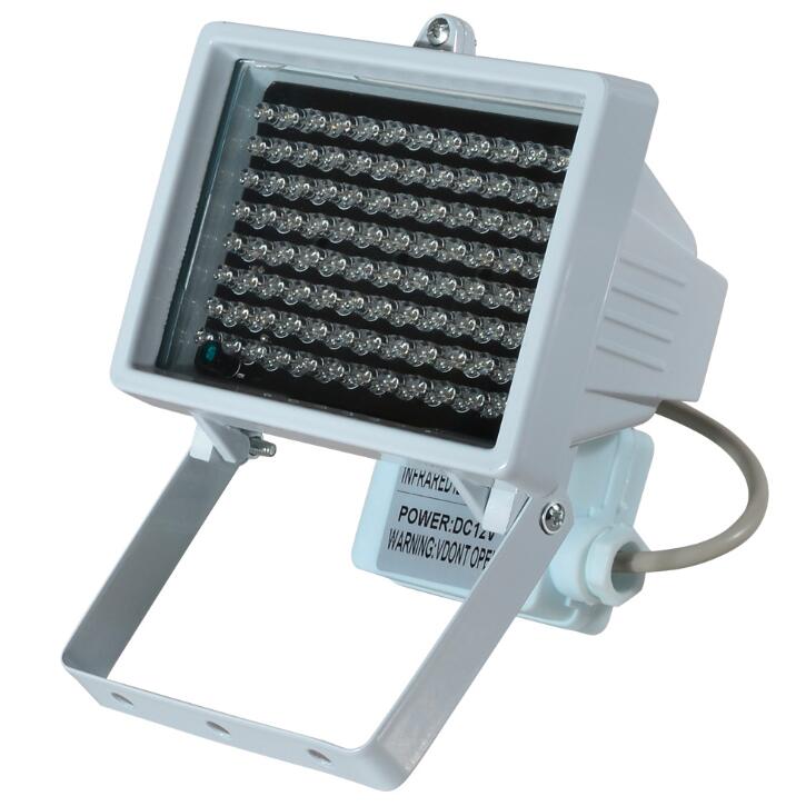 20m weather-proof  cctv IR illuminator with U bracket 