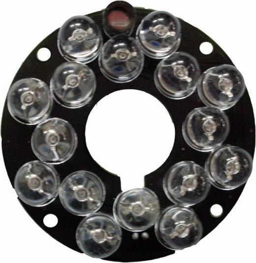 16LEDs   IR Ring board  for cctv surveillance cameras 