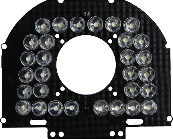 CCTV IR LED board for enclosure housing camera