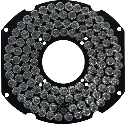 119LEDs high brightness IR ring board for large cctv cameras 