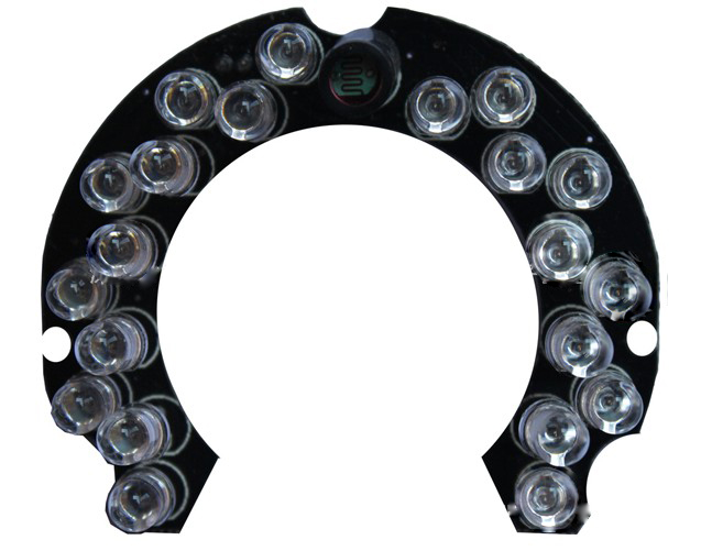 IR LED board with 21 LEDs for plastic dome camera 