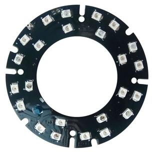 24 high brightness IR LED ring board for IR cameras 