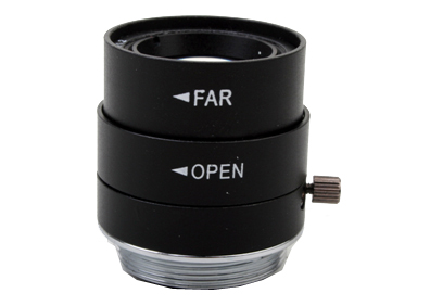 8mm manual iris fixed lens 