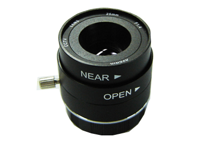 12mm manual iris fixed lens 