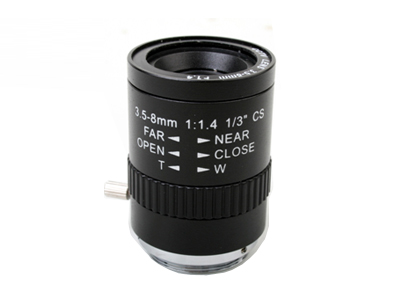 3.5-8mm varifocal cs mount lens 