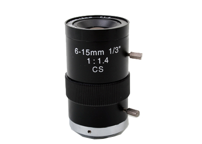 6-15mm varifocal manual iris cs lens 