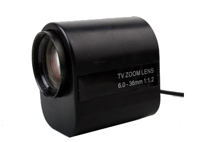 6-36mm motorized zoom lens 