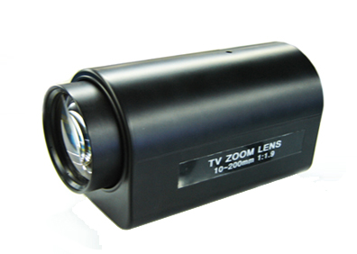 10-200mm motorized zoom lens 