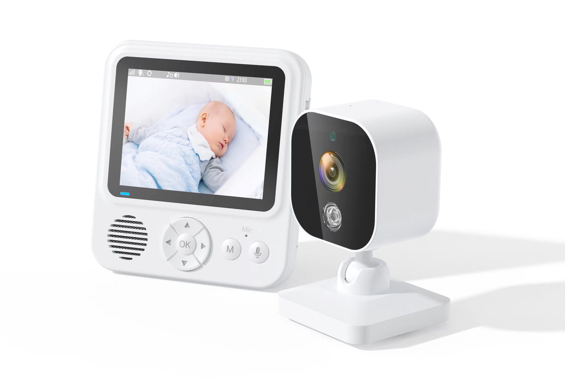 Day/night wireless baby camera  with 2.8" controlling monitor 