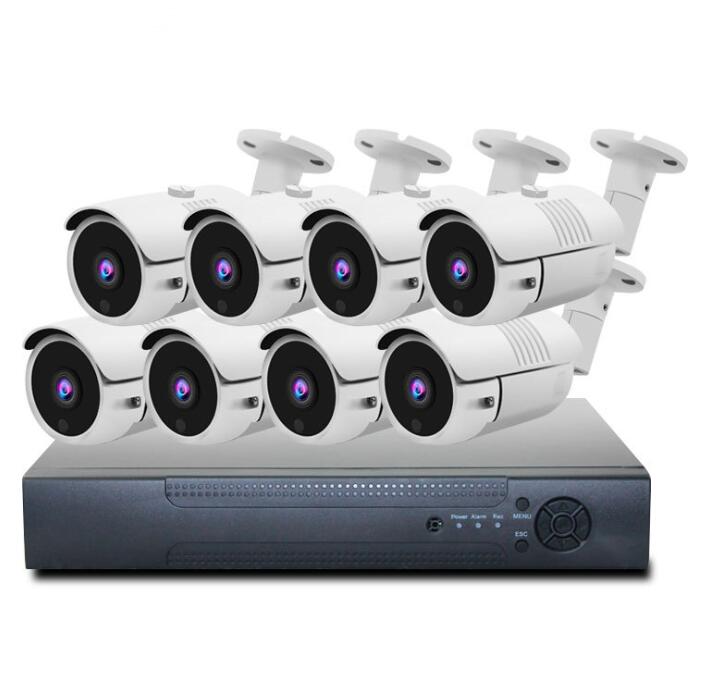 8 cameras   NVR  surveillance system kit 