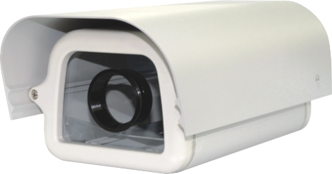 Large outdoor all-weather aluminum alloy cctv camera enclosure 