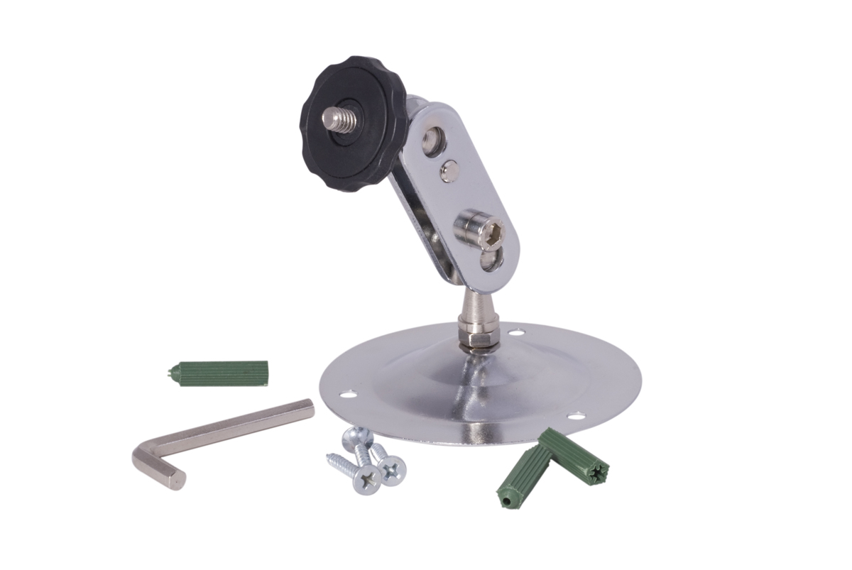 small wall/ceiling mounting 3-axis adjustable cctv bracket 