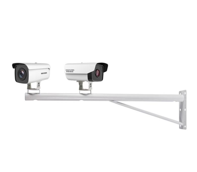 outdoor CCTV   wall/pole mounting  cross arm bracket with 2  heads