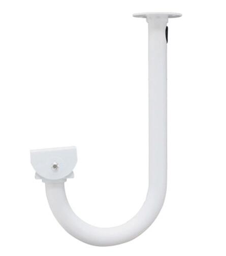 3m length J shape  Ceiling mount cctv tube bracket 