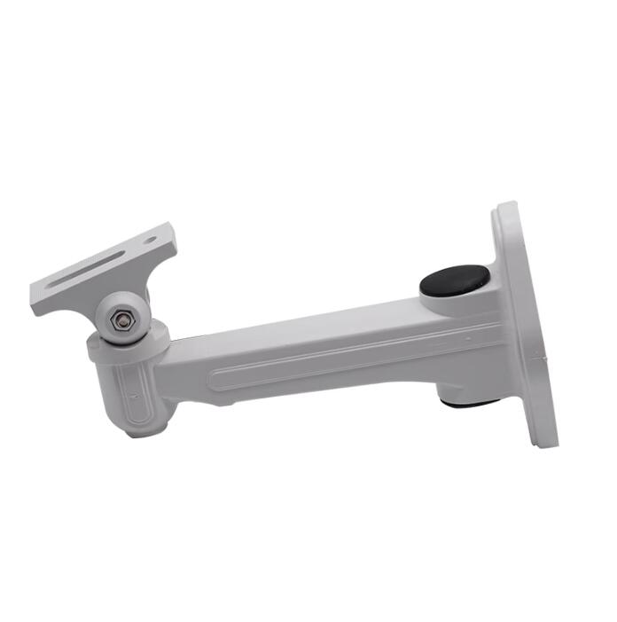 White ABS plastic CCTV wall mount bracket 