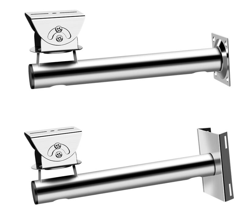 stainless steel wall mounting cctv camera arm 