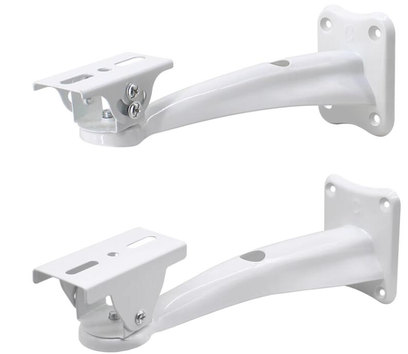 White Iron CCTV wall mounting bracket 