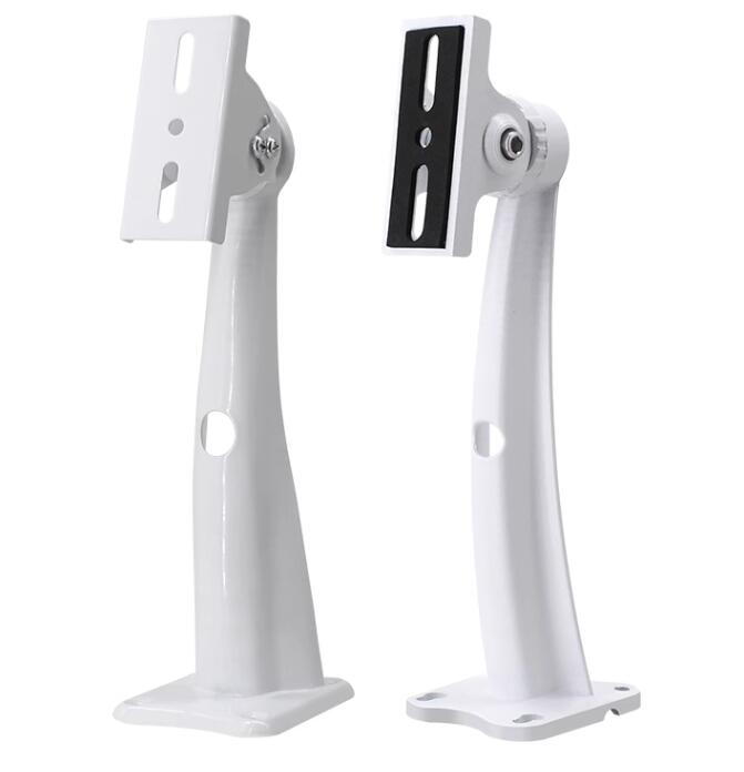 white aluminum alloy CCTV wall mount stand 