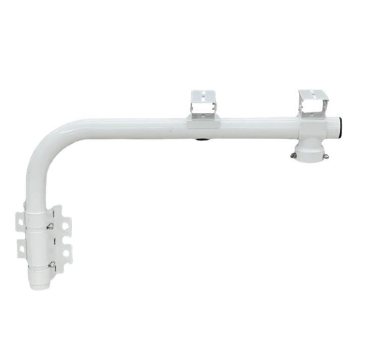 pole mounting  cross arm bracket with 2 heads 