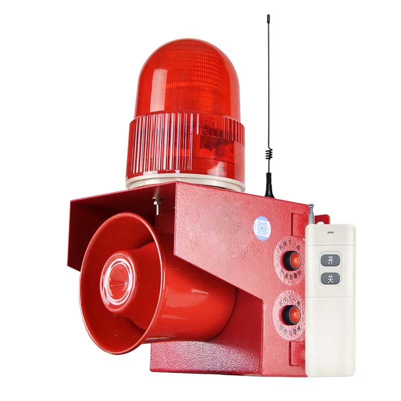 2000m wireless remote controlling  sound and light flashing alarmer 