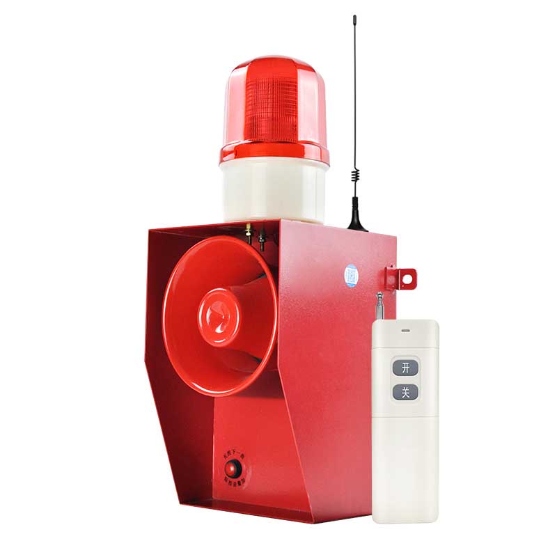 500-2000m wireless remote control   light & sound warning alarm