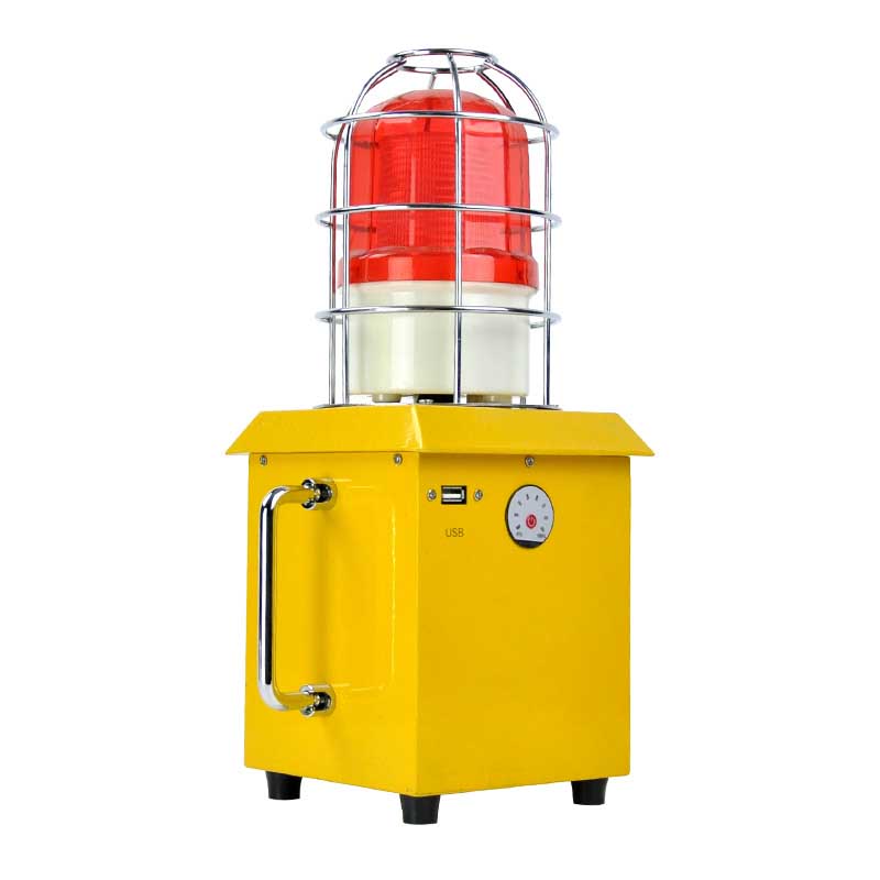 portable movable sound & light flashing warning alarm light 