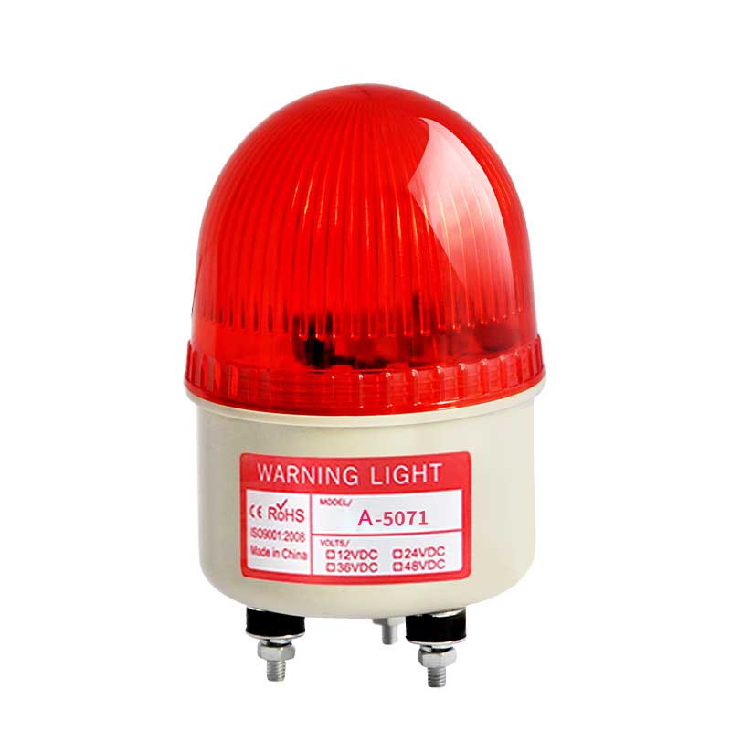 LED strobe warning light  with loud alarm 