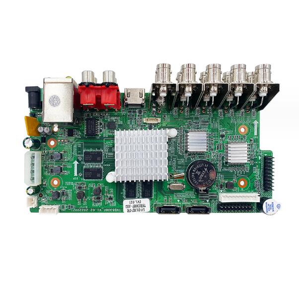 8 channel 4K realtime XVR DVR board with audio