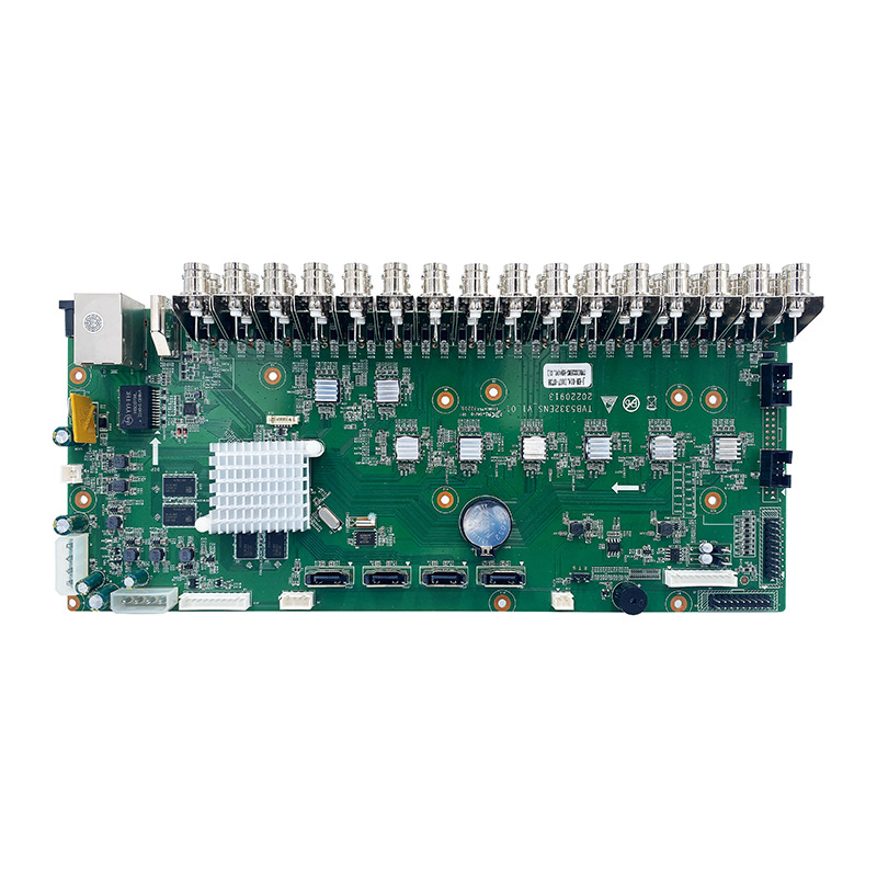 32ch  5MN  5 in 1 muliti-input  hybrid XVR DVR board 