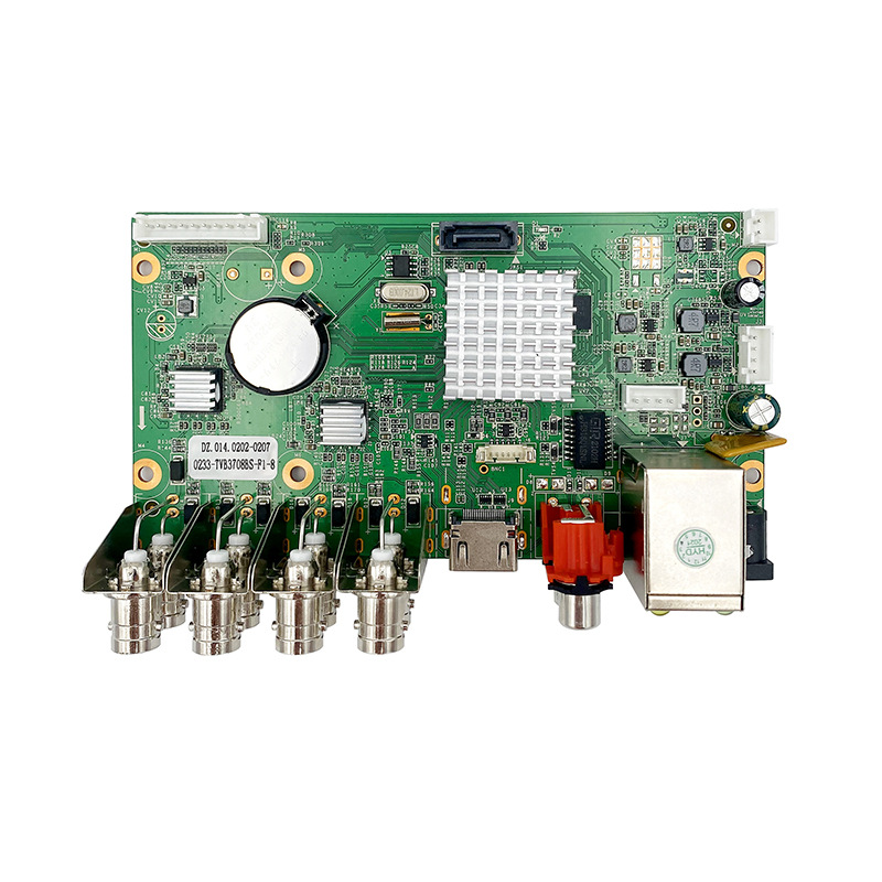 8ch 1080P  remote control XVR DVR board 