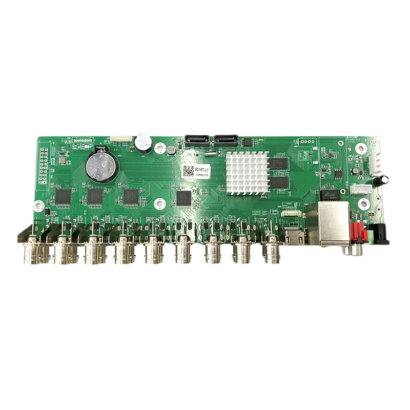 5.0MP  16ch  hunman detection  AHD DVR board 