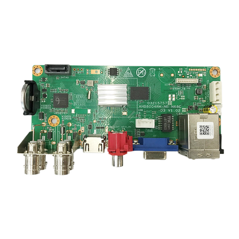 5mp 4ch 6 in 1 hybrid XVI/AHD/CVI/TVI  DVR board 