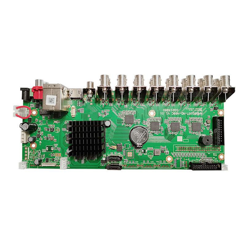 16ch  4k  8mp AHD DVR board with alarm & audio