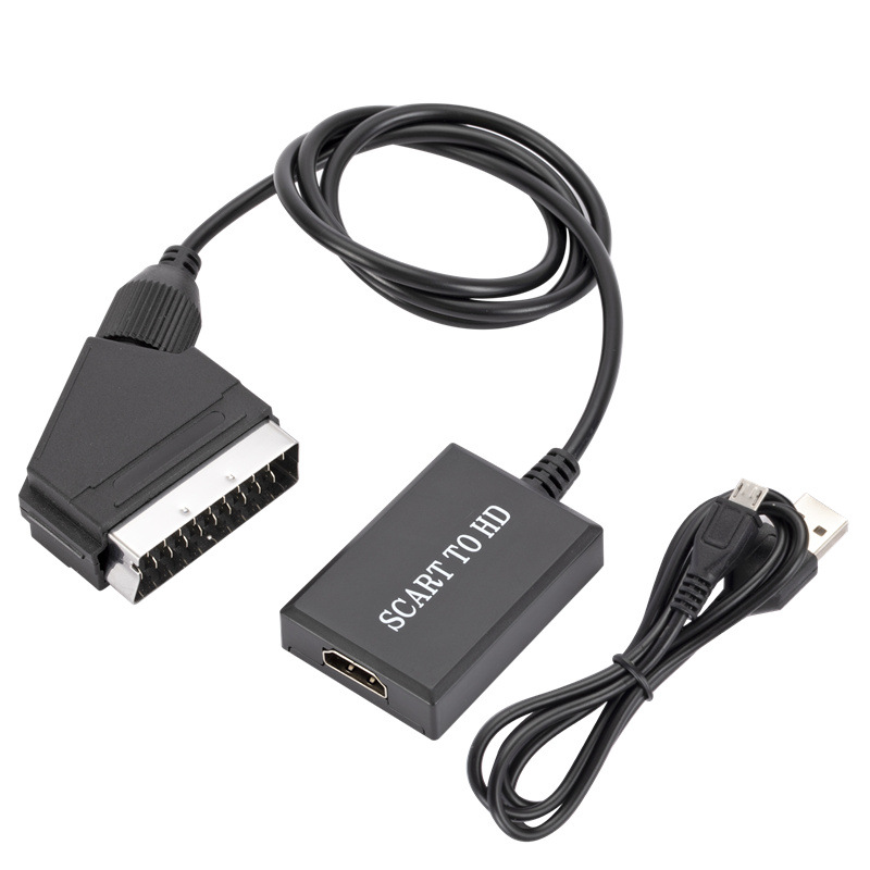  SCART to HDMI converter cable 