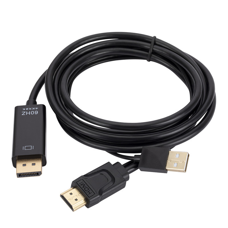 HDMI to DP conversion cable PS4 to DP monitor cable HDMI to DisplayPort adapter cable