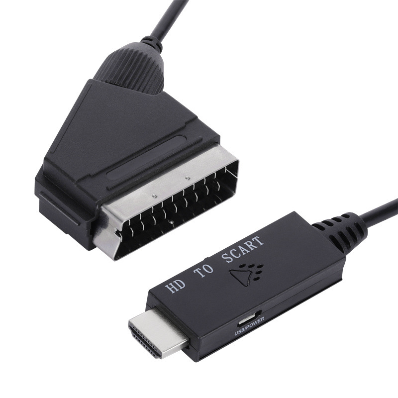 1m  HDMI to SCART converter  cable 