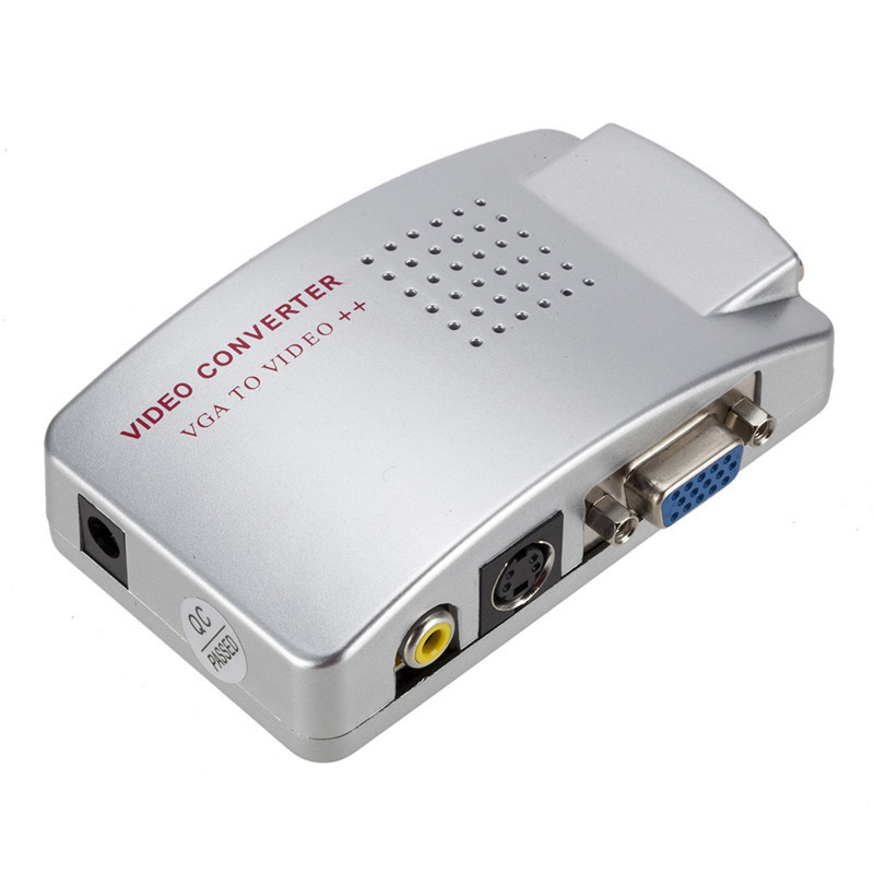 VGA to AV video converter