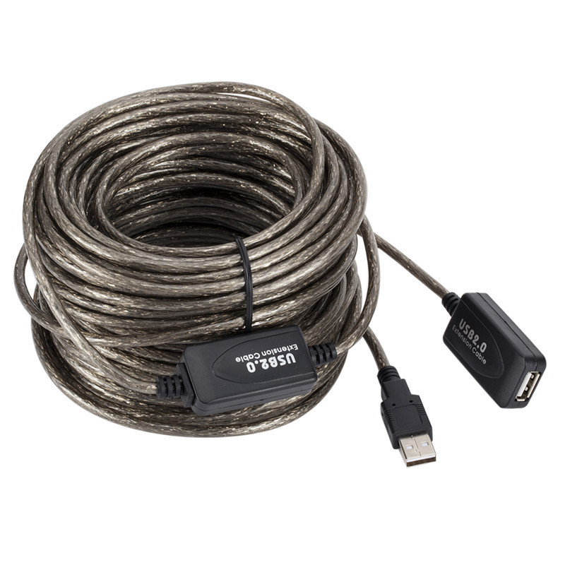 5m USB2.0 extension cable with signal amplifier without USB hub