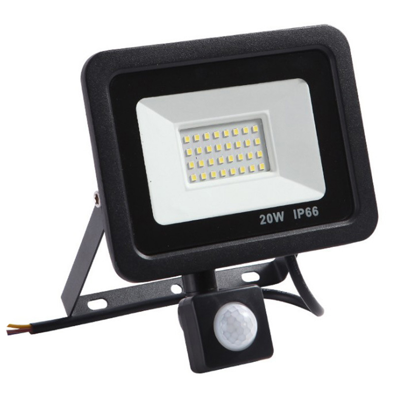 20W outdoor weatherproof Robust PIR LED floodlight 