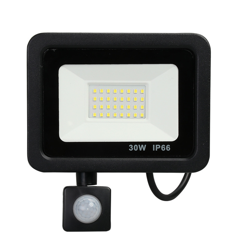 30W IP65  6500K PIR LED floodlight  with 120 degree beam