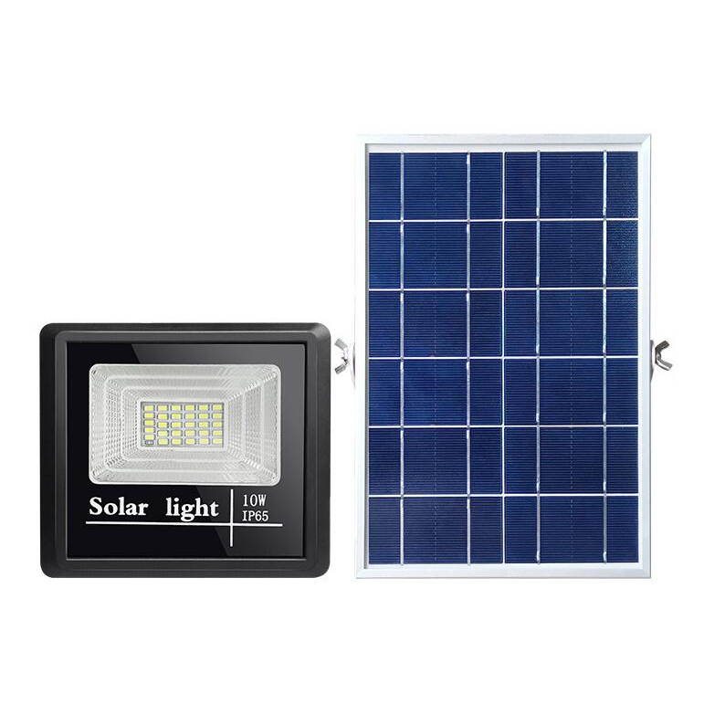 10W outdoor  solar powered LED floodlight with remote controller