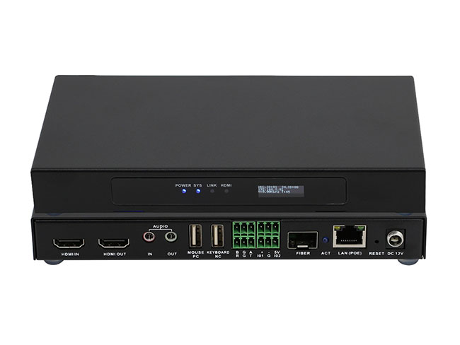 4K  HDMI AV over IP System with Video Wall & KVM workstation