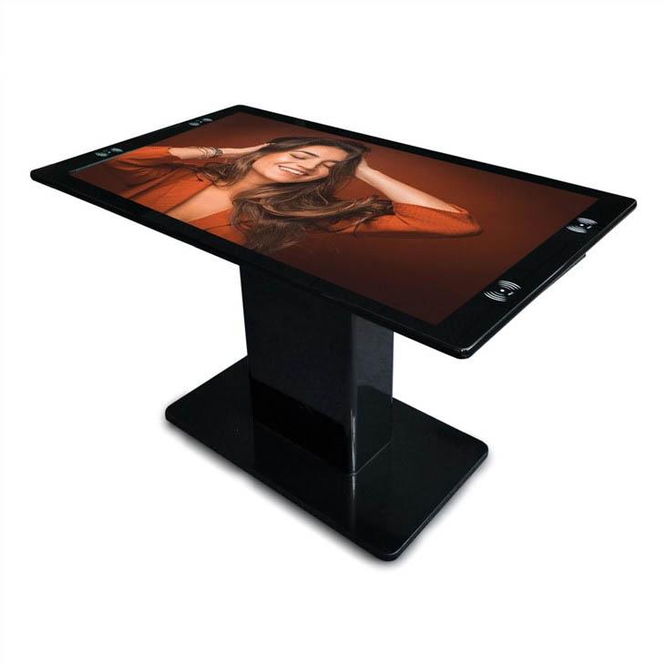 65" Android Windows PCAP Multi Touch Screen Table Kiosk PC All In One Smart Table