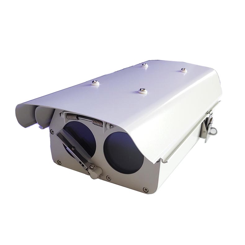 Double windows security camera enclosure